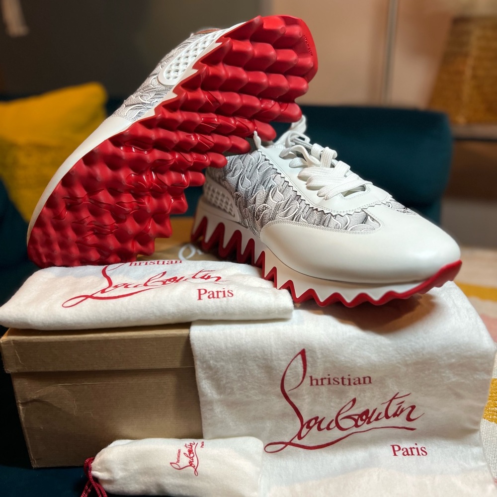 Loubuitin size 46 (US 13). Brand New NEVER WORN.
